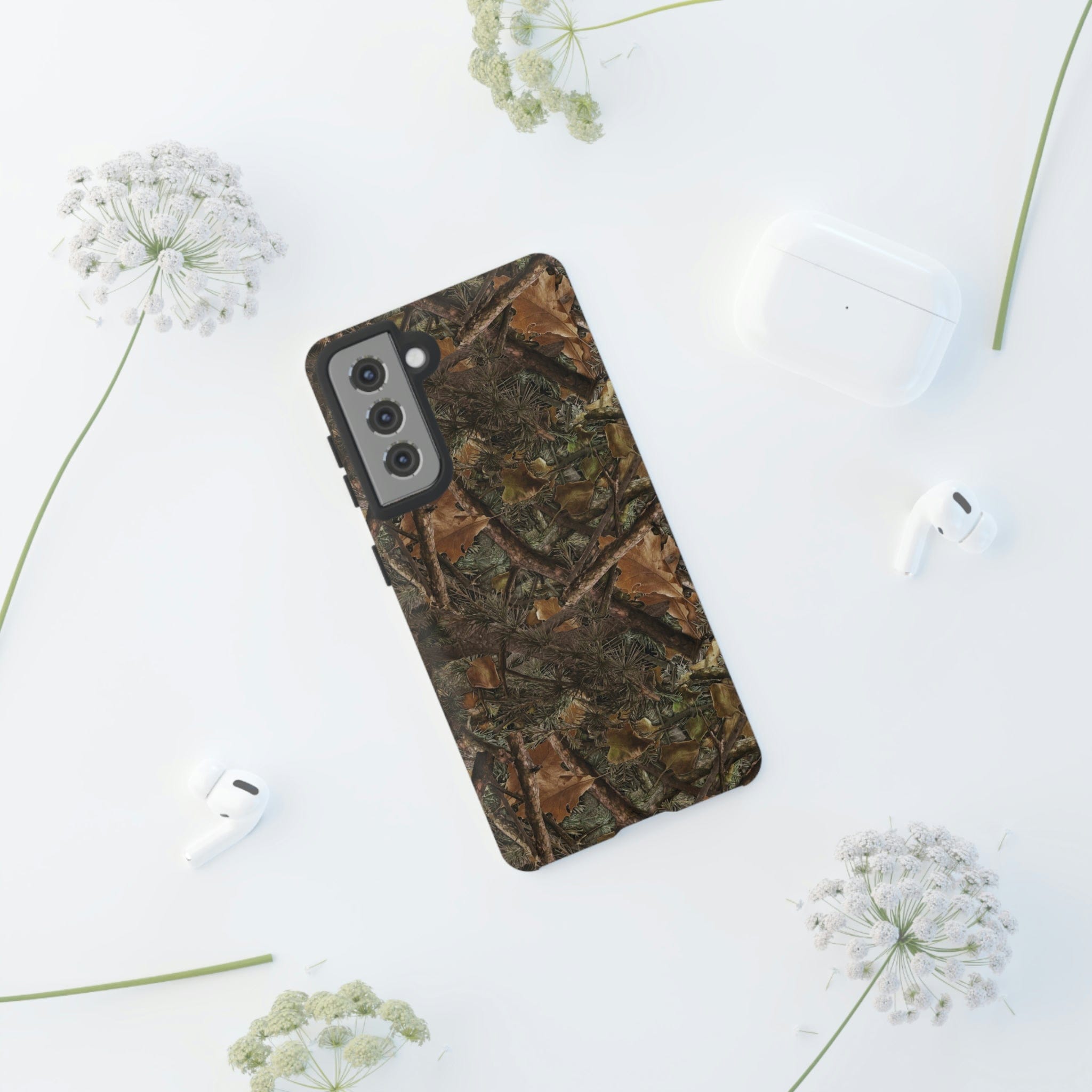 Samsung S23, S22, S21 Series Tough TitanGuard By Adreama® - Forest Camouflage