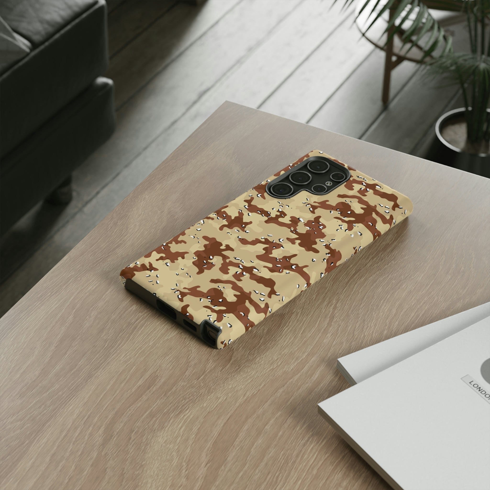 Samsung S23, S22, S21 Series Tough TitanGuard By Adreama® - Desert Camouflage