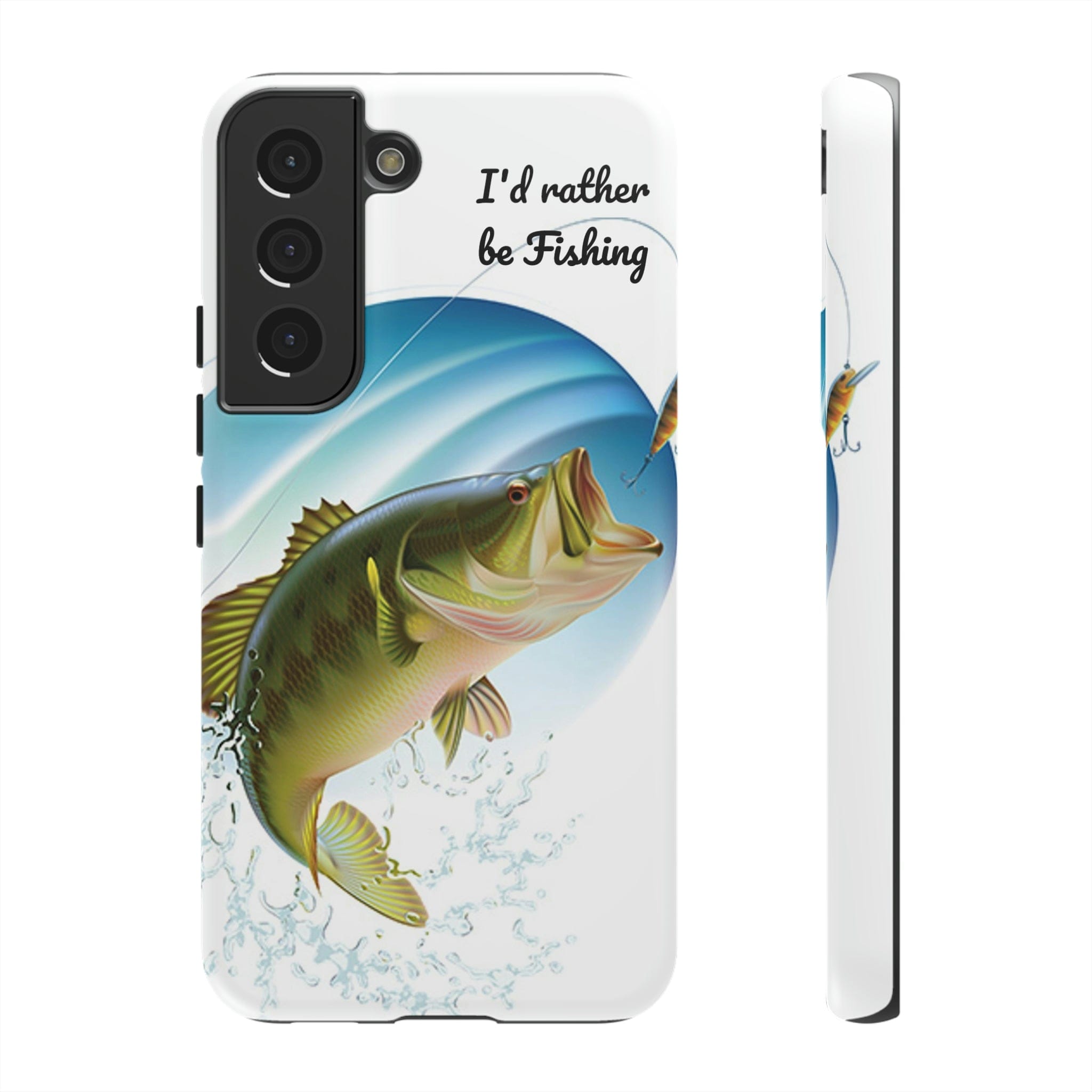 Samsung S23, S22, S21 Series Tough TitanGuard By Adreama® - I'd Rather Be Fishing