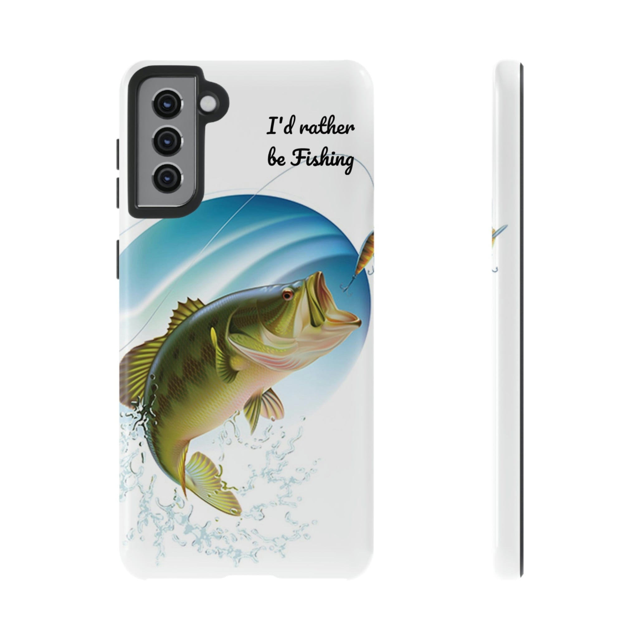 Samsung S23, S22, S21 Series Tough TitanGuard By Adreama® - I'd Rather Be Fishing