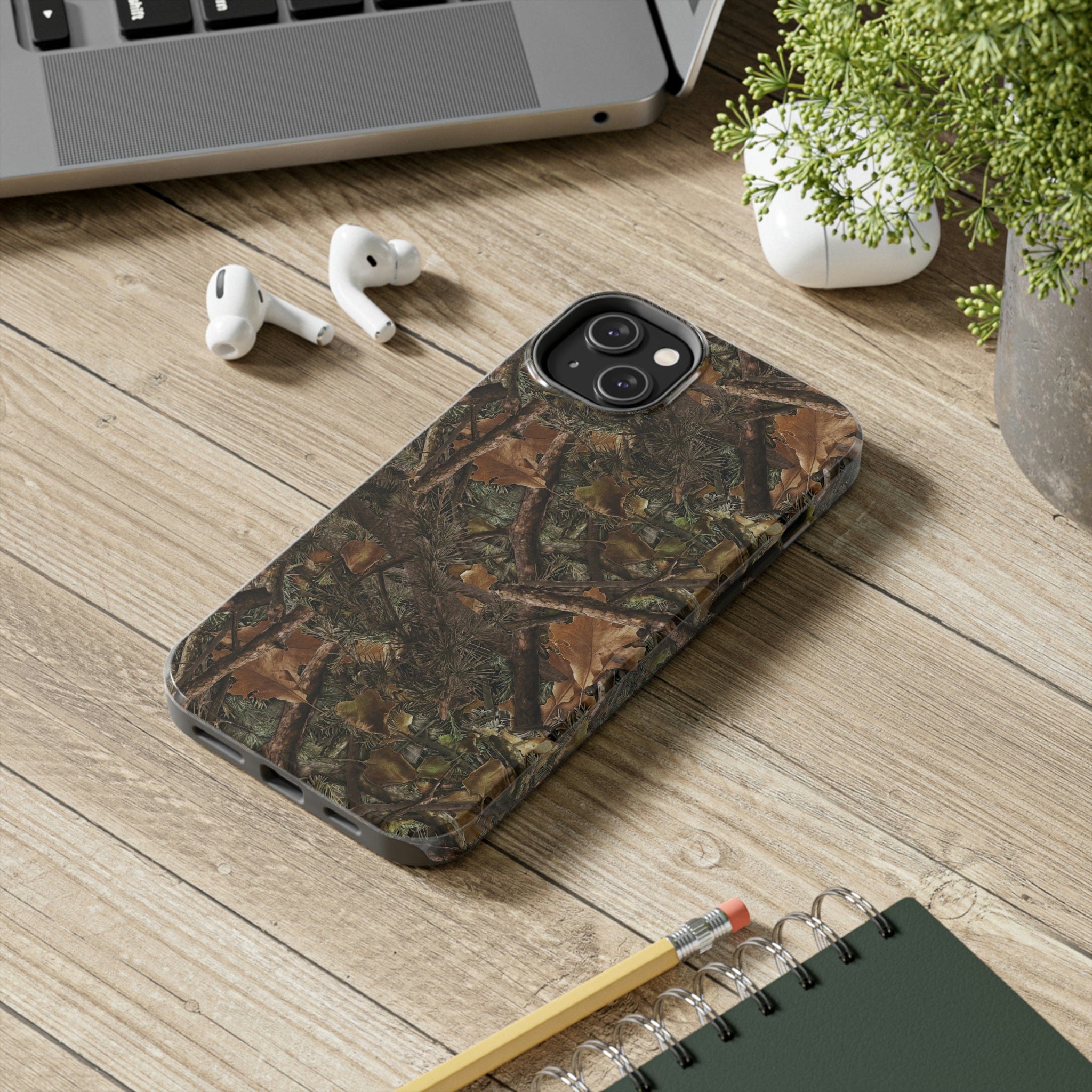 IPhone 14, 13, 12 Series Tough TitanGuard By Case-Mate® - Forest Camouflage