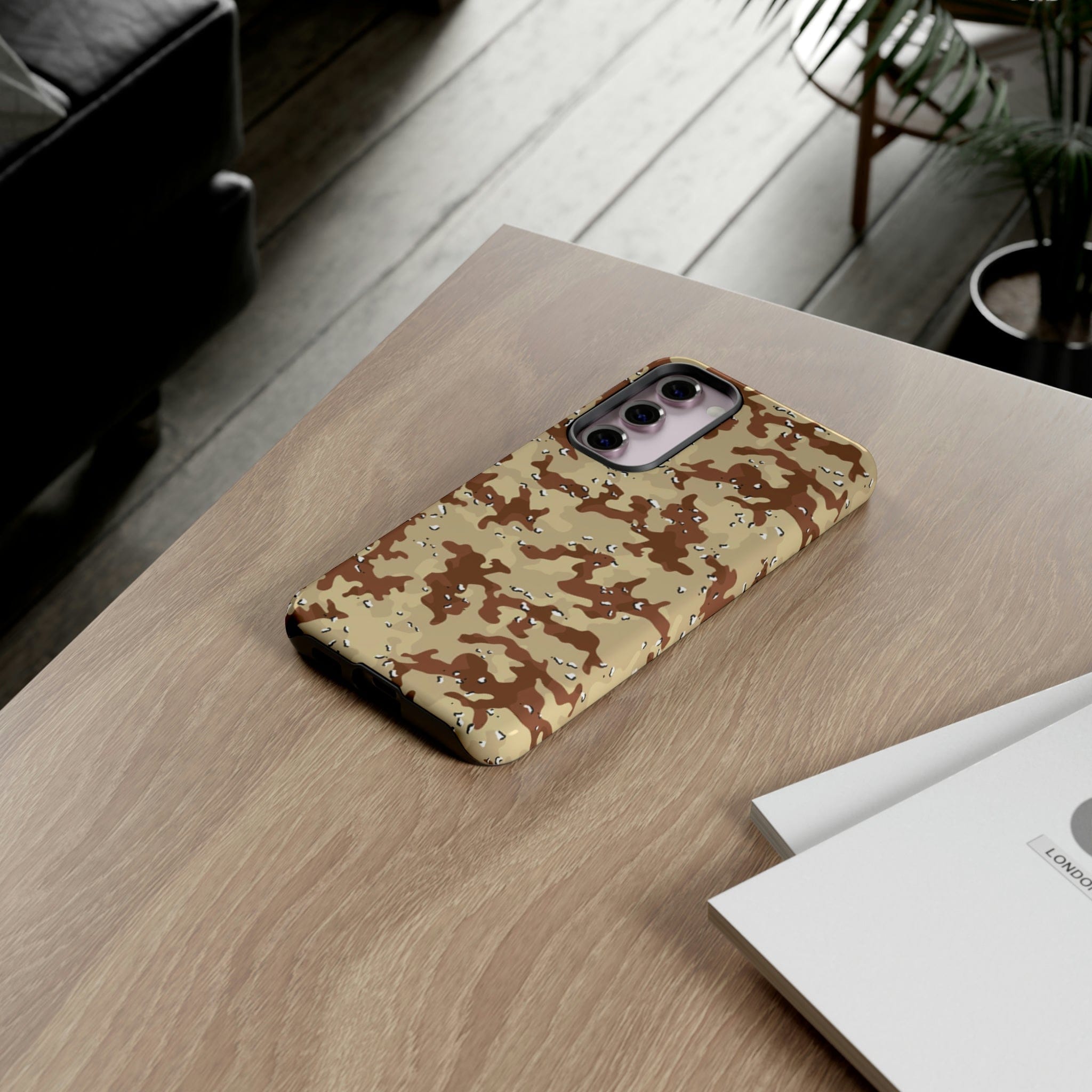 Samsung S23, S22, S21 Series Tough TitanGuard By Adreama® - Desert Camouflage