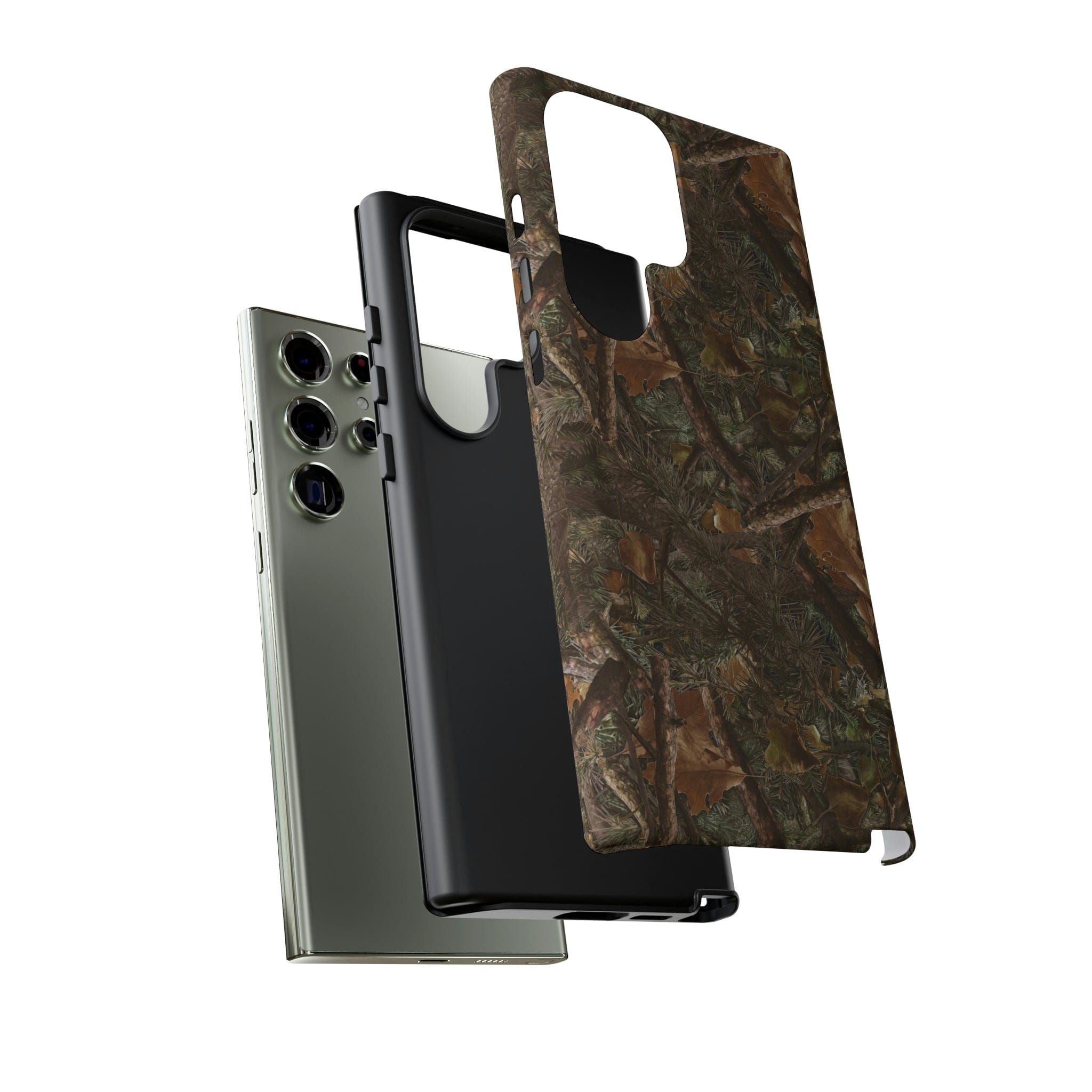 Samsung S23, S22, S21 Series Tough TitanGuard By Adreama® - Forest Camouflage