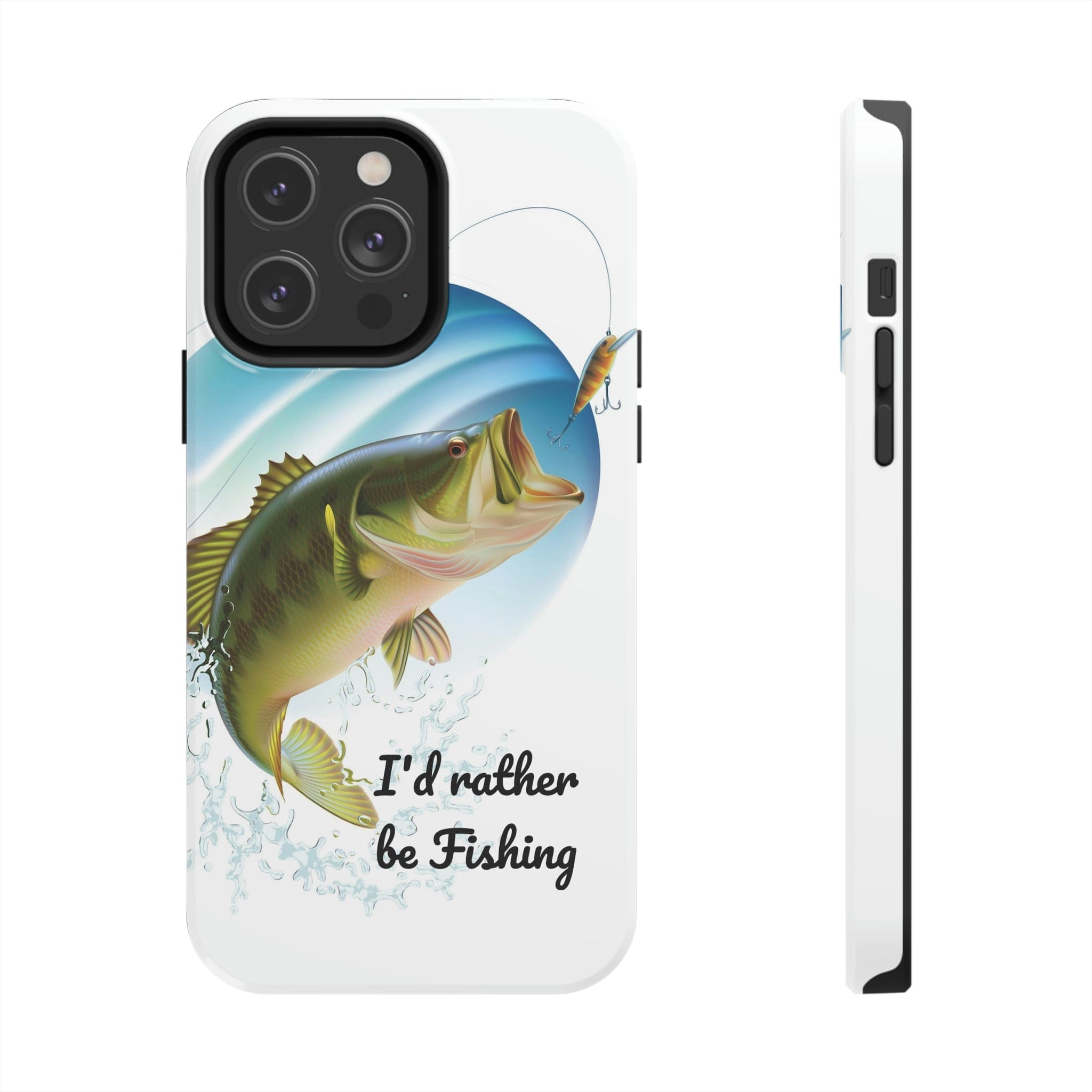 IPhone 14, 13, 12 Series Tough TitanGuard By Case-Mate® - I'd rather be Fishing