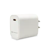 White PD 20W USB-C Wall Charger, 1 Port
