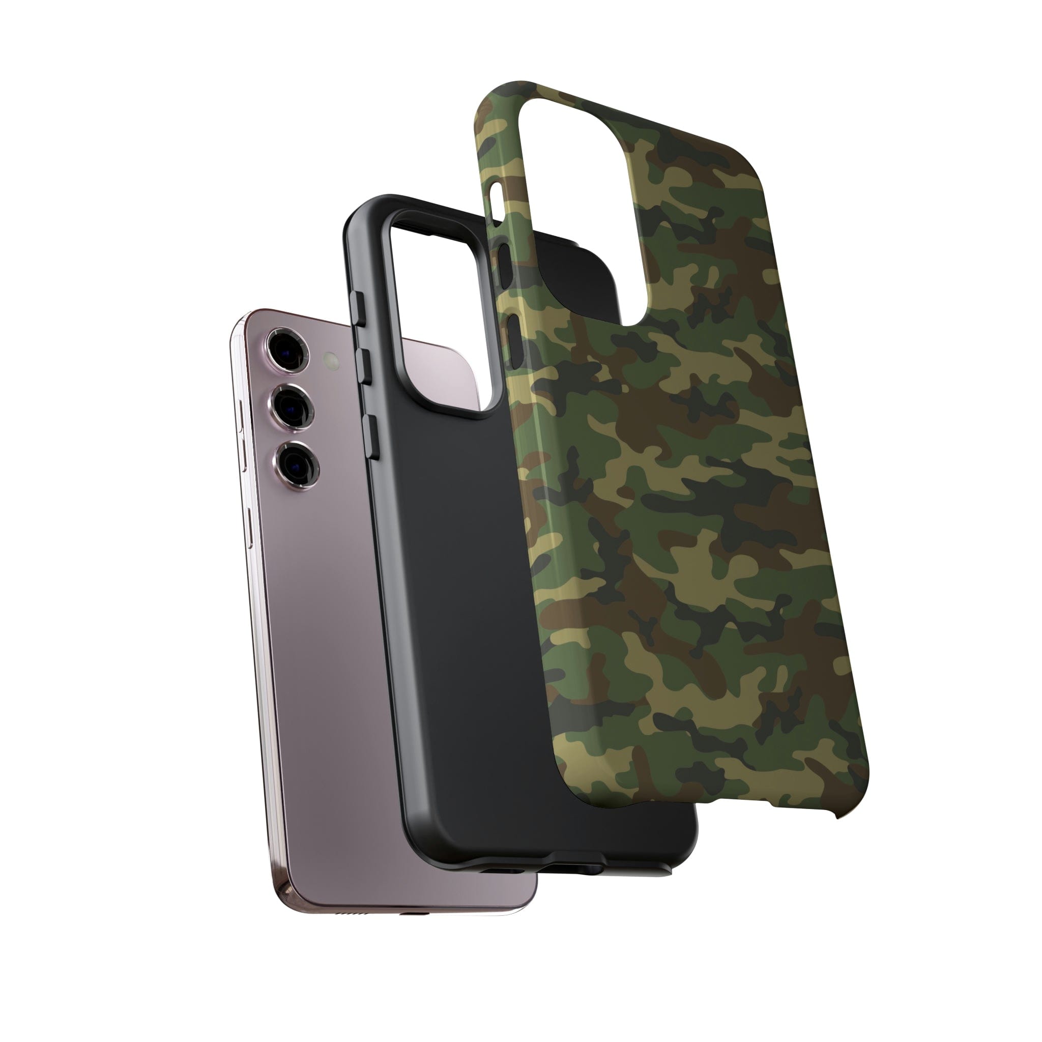 Samsung S23, S22, S21 Series Tough TitanGuard By Adreama® - Army Camouflage