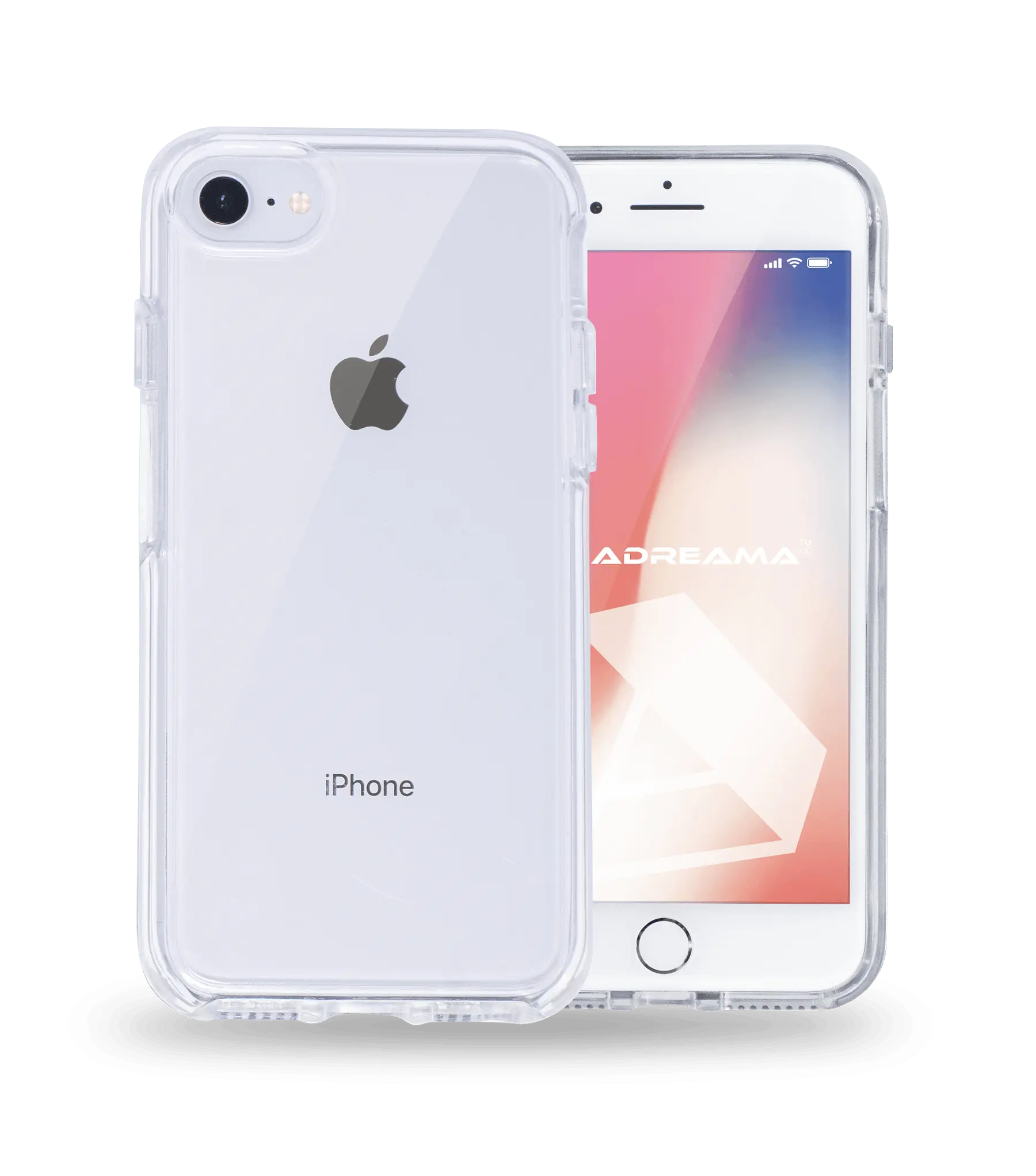 Crystal Clear Shockproof Case for iPhone 7/8