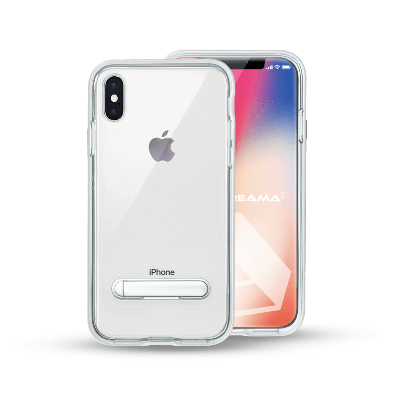 Clear Case With Kickstand for iPhone X Max