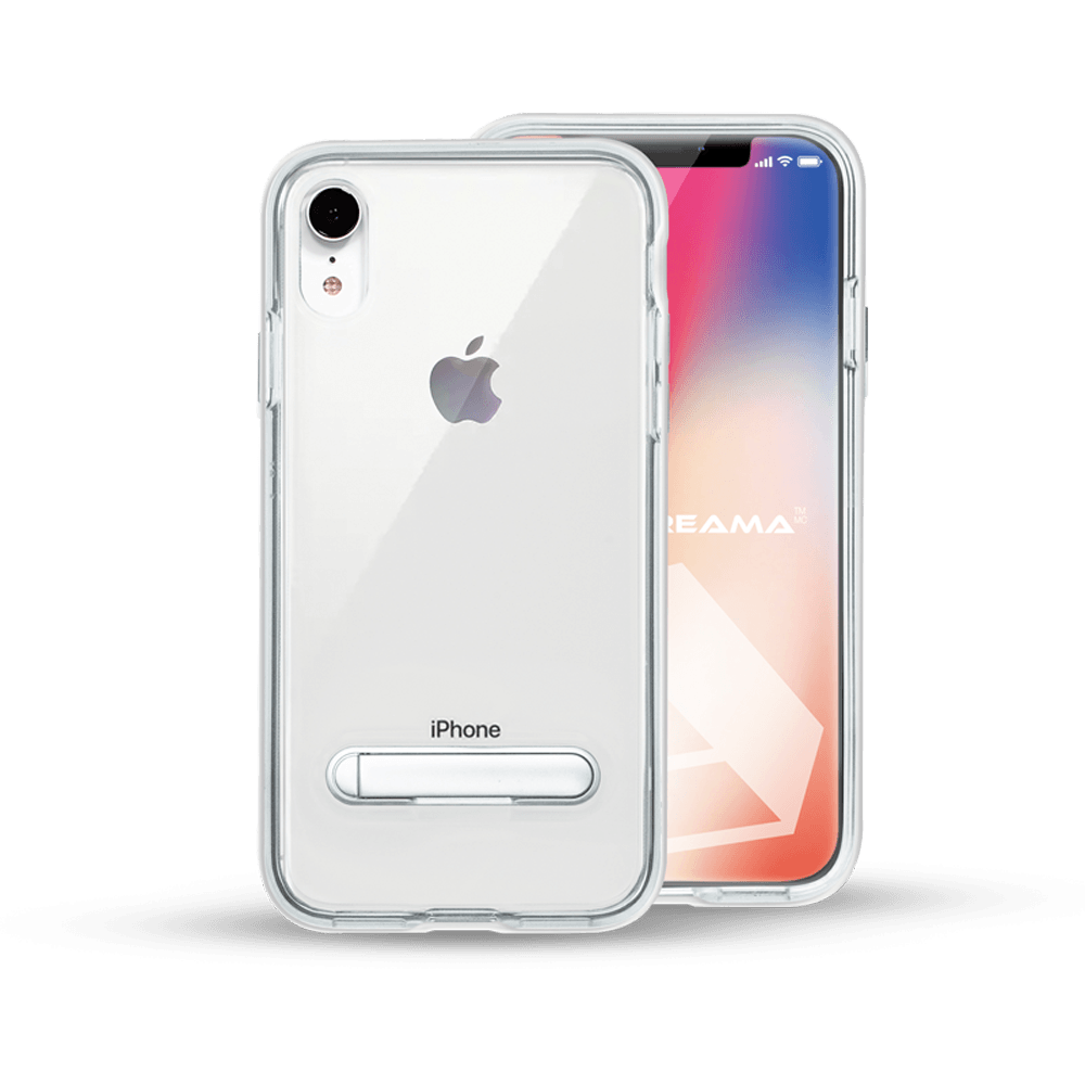 Clear Case With Kickstand for iPhone XR