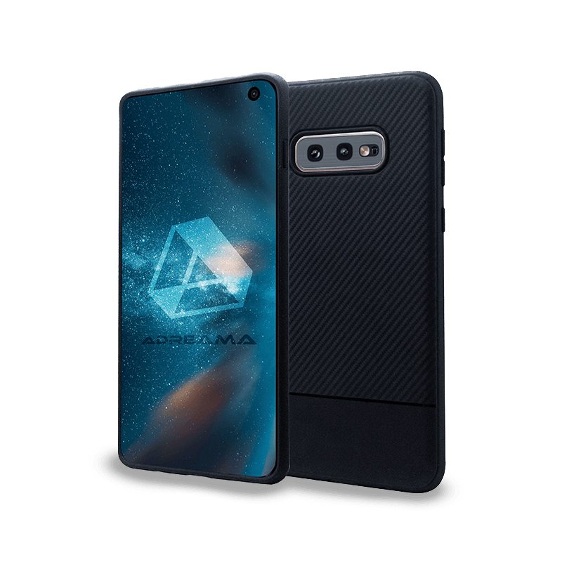 Slim Fit Carbon Fiber Design Case for Samsung Galaxy S10E