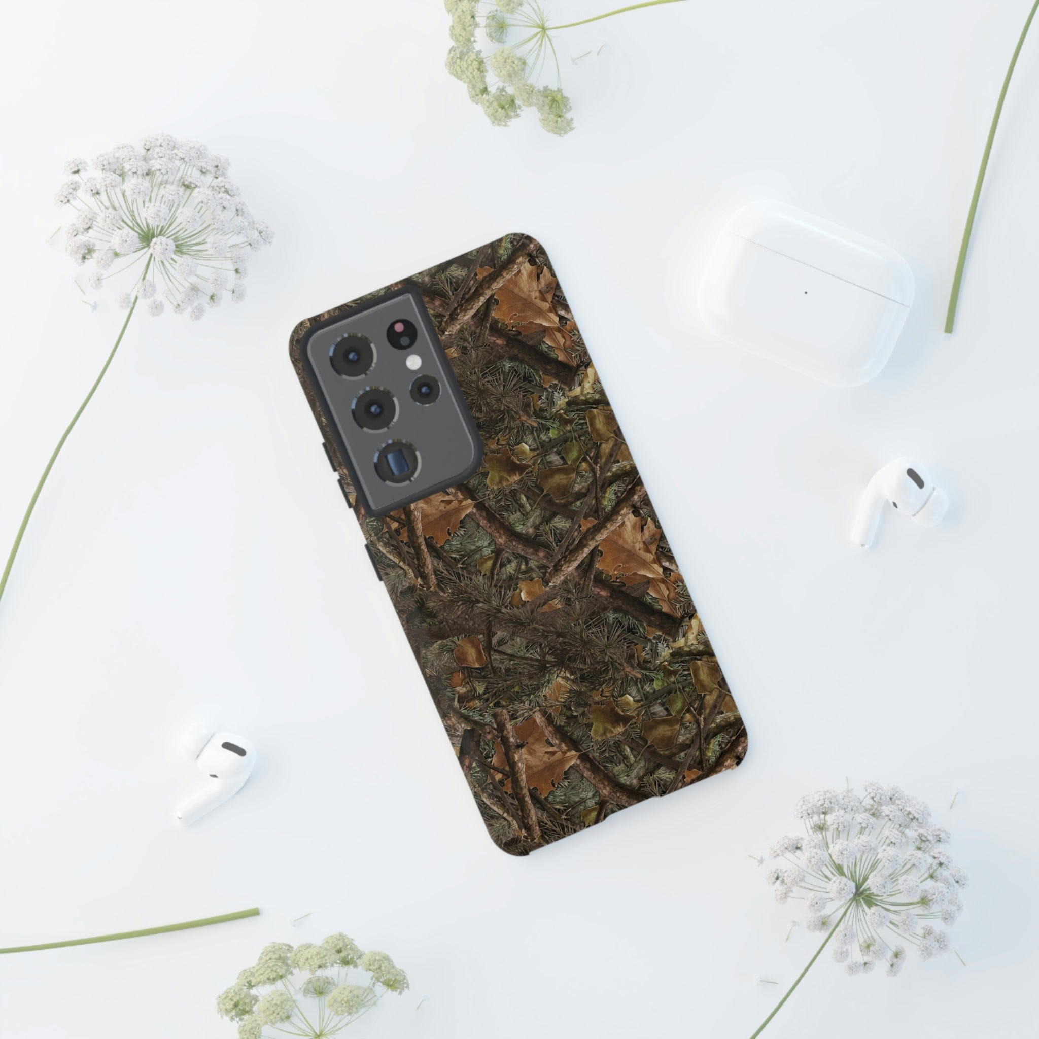 Samsung S23, S22, S21 Series Tough TitanGuard By Adreama® - Forest Camouflage