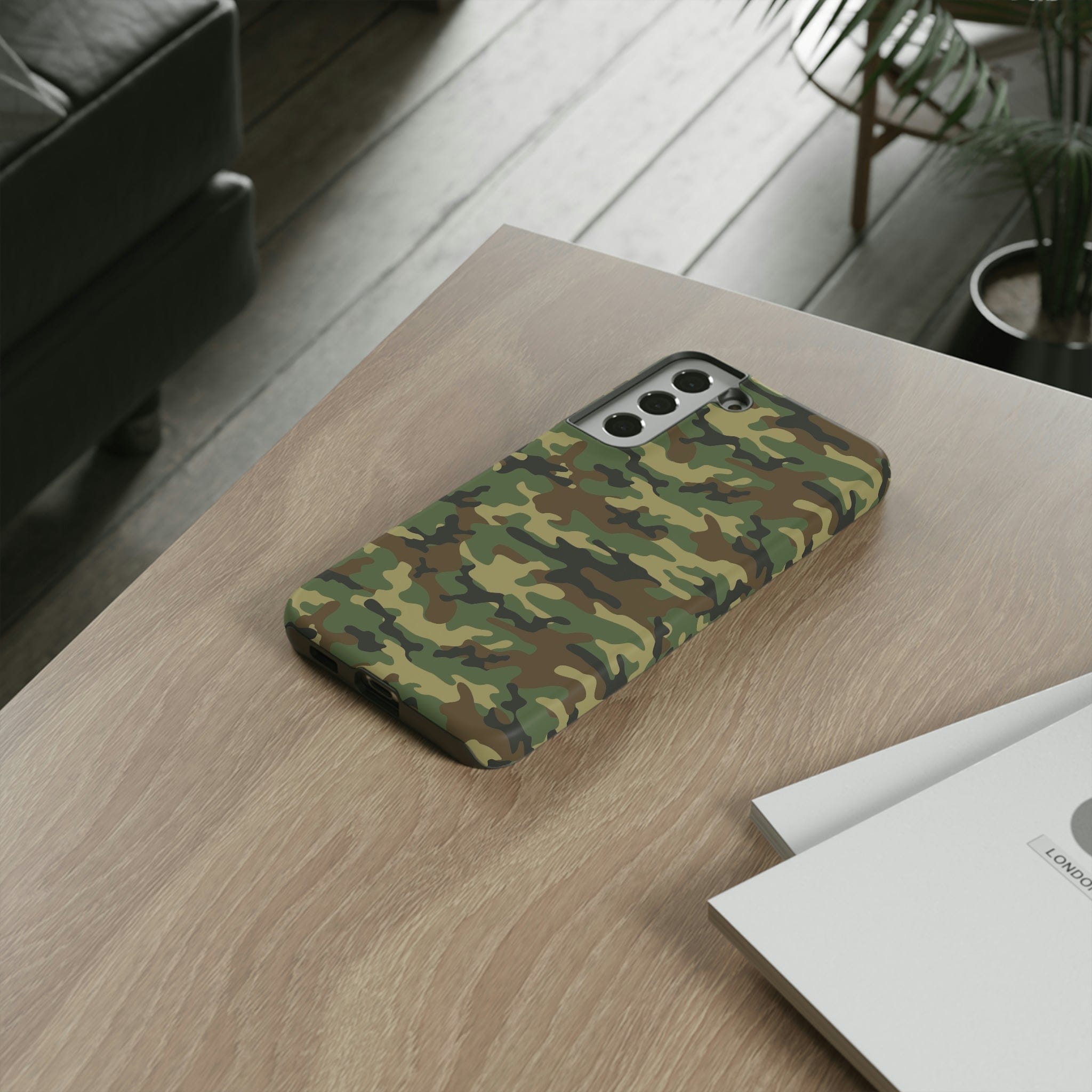 Samsung S23, S22, S21 Series Tough TitanGuard By Adreama® - Army Camouflage