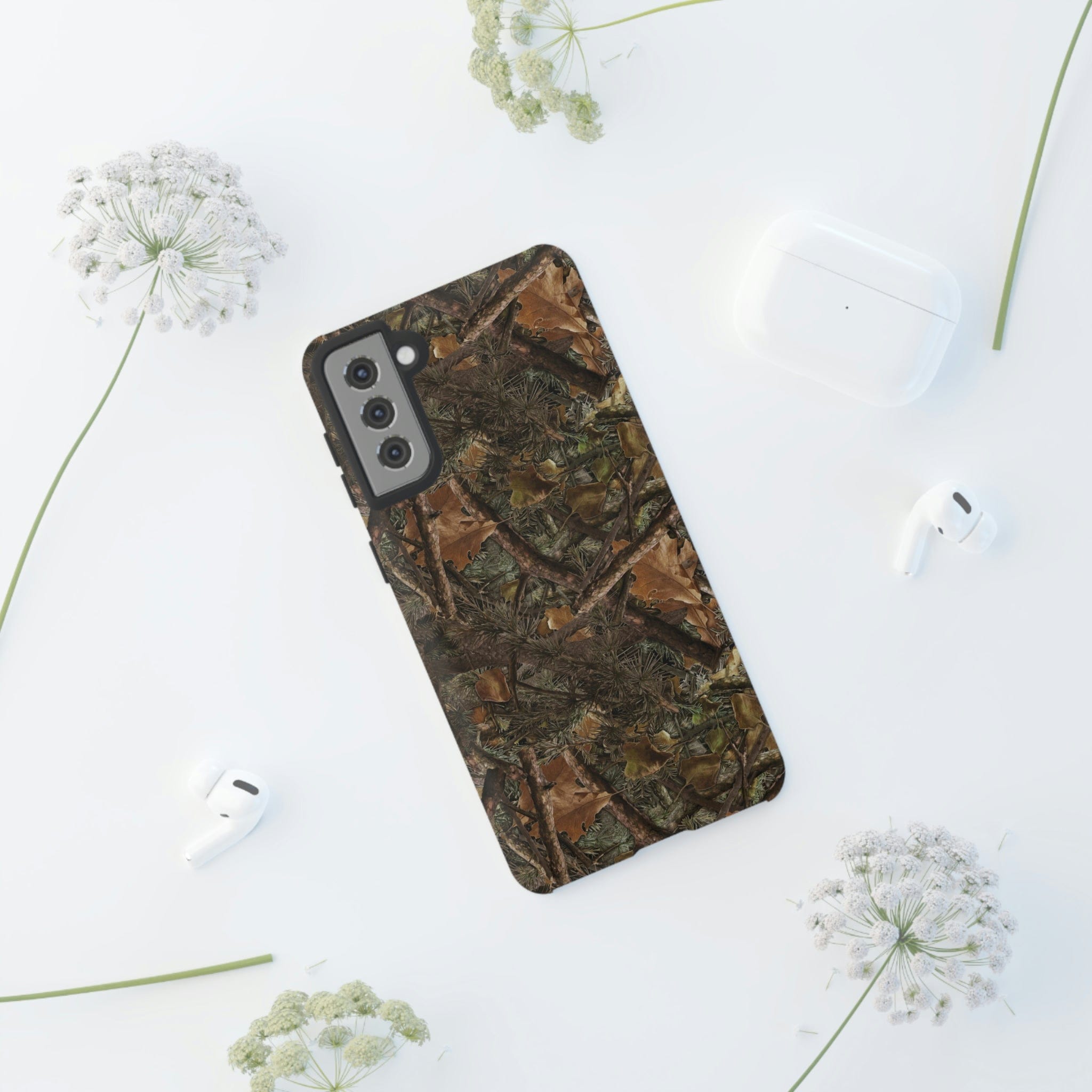 Samsung S23, S22, S21 Series Tough TitanGuard By Adreama® - Forest Camouflage