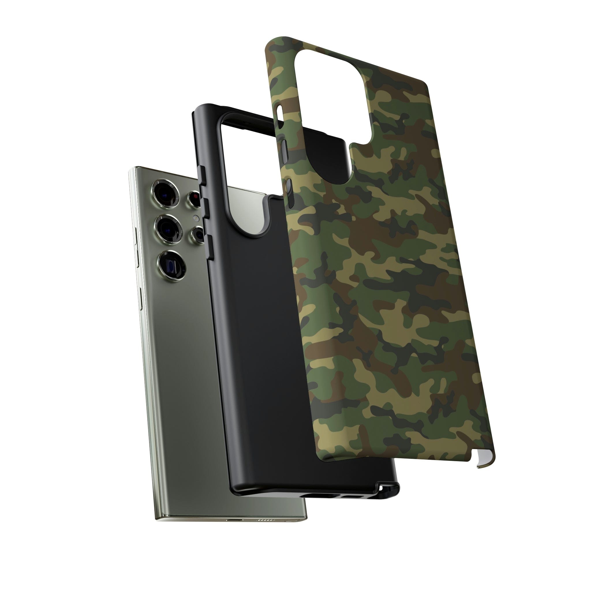 Samsung S23, S22, S21 Series Tough TitanGuard By Adreama® - Army Camouflage