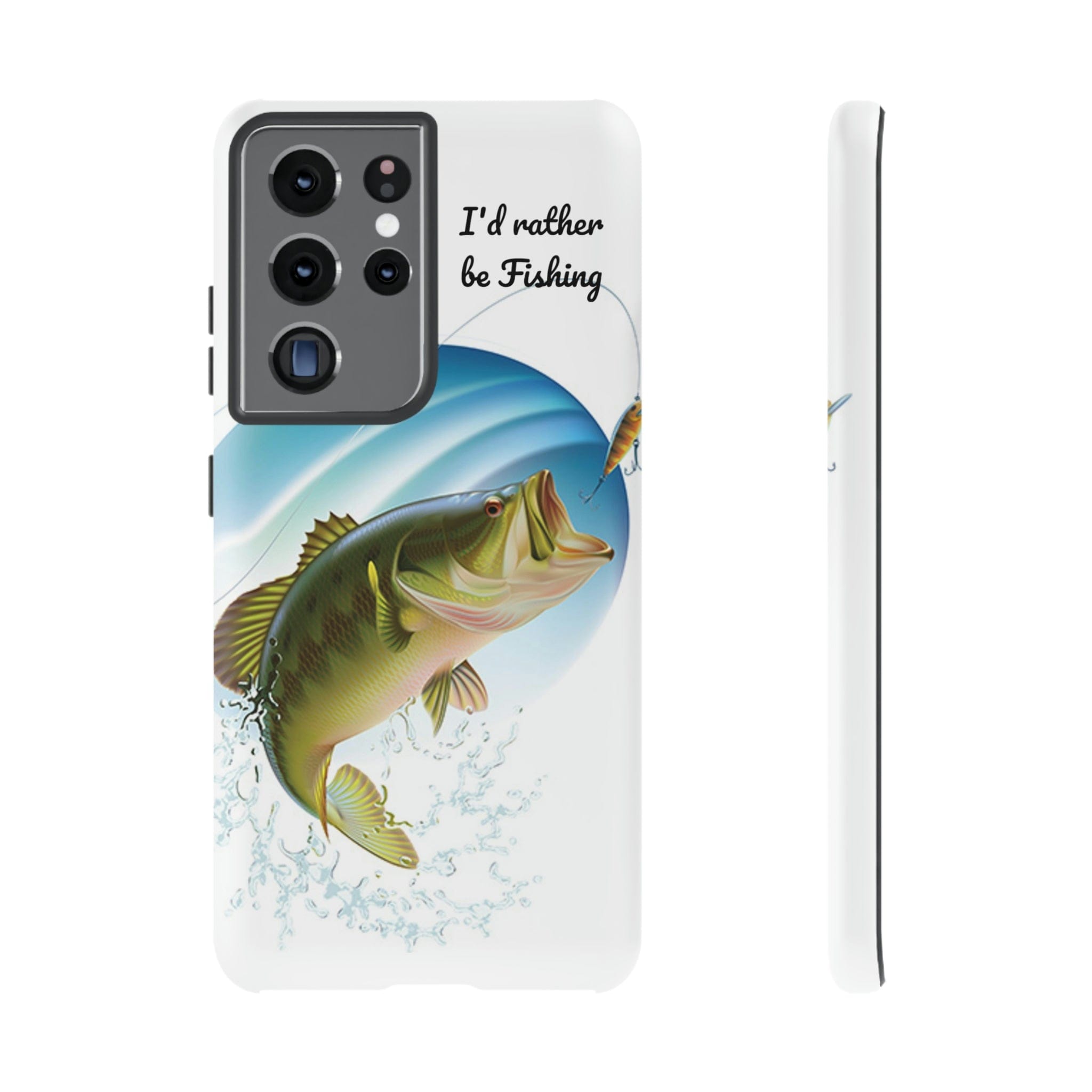 Samsung S23, S22, S21 Series Tough TitanGuard By Adreama® - I'd Rather Be Fishing