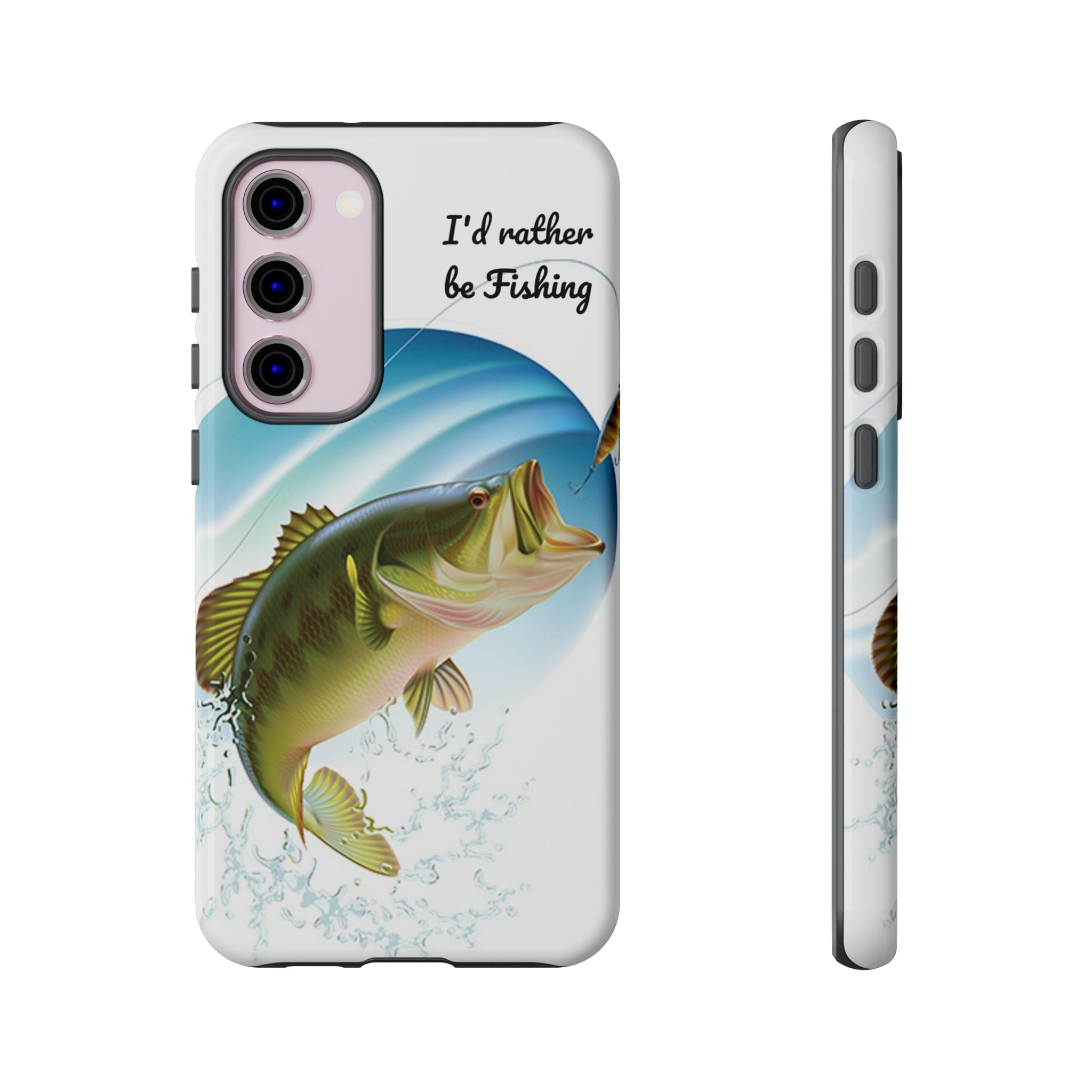 Samsung S23, S22, S21 Series Tough TitanGuard By Adreama® - I'd Rather Be Fishing