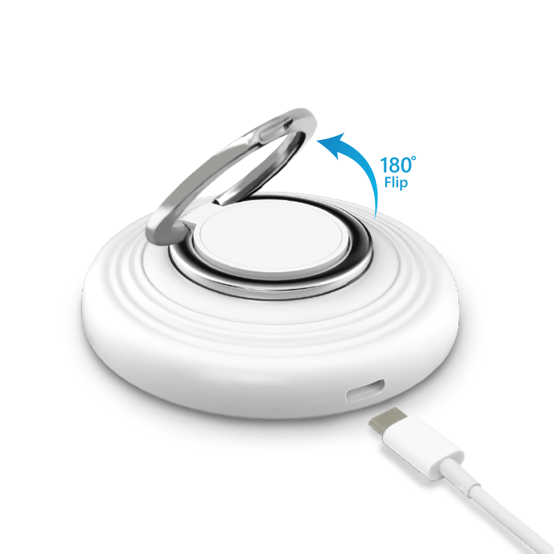 MagSafe® Compatible Wireless Charger with Ring Stand For iPhone 12/13/14/15 Series
