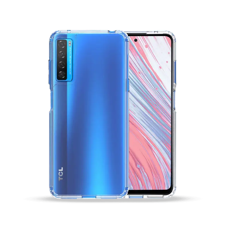 Crystal Clear Shockproof Case for TCL 20S
