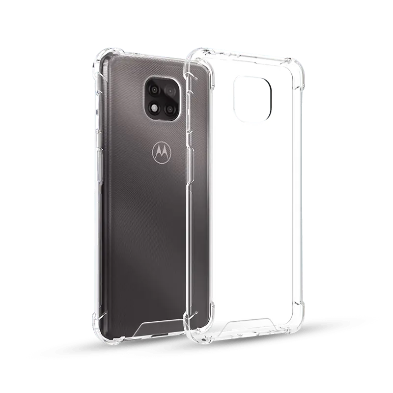 Crystal Clear Shockproof Case for Moto G Power