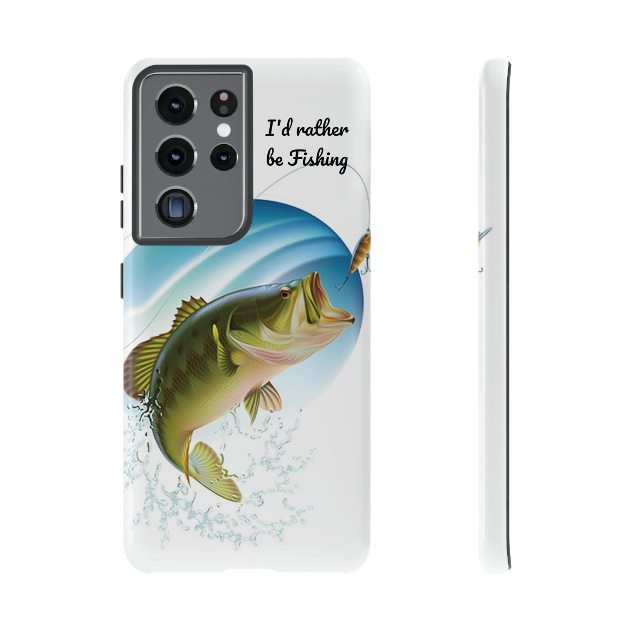 Samsung S23, S22, S21 Series Tough TitanGuard By Adreama® - I'd Rather Be Fishing