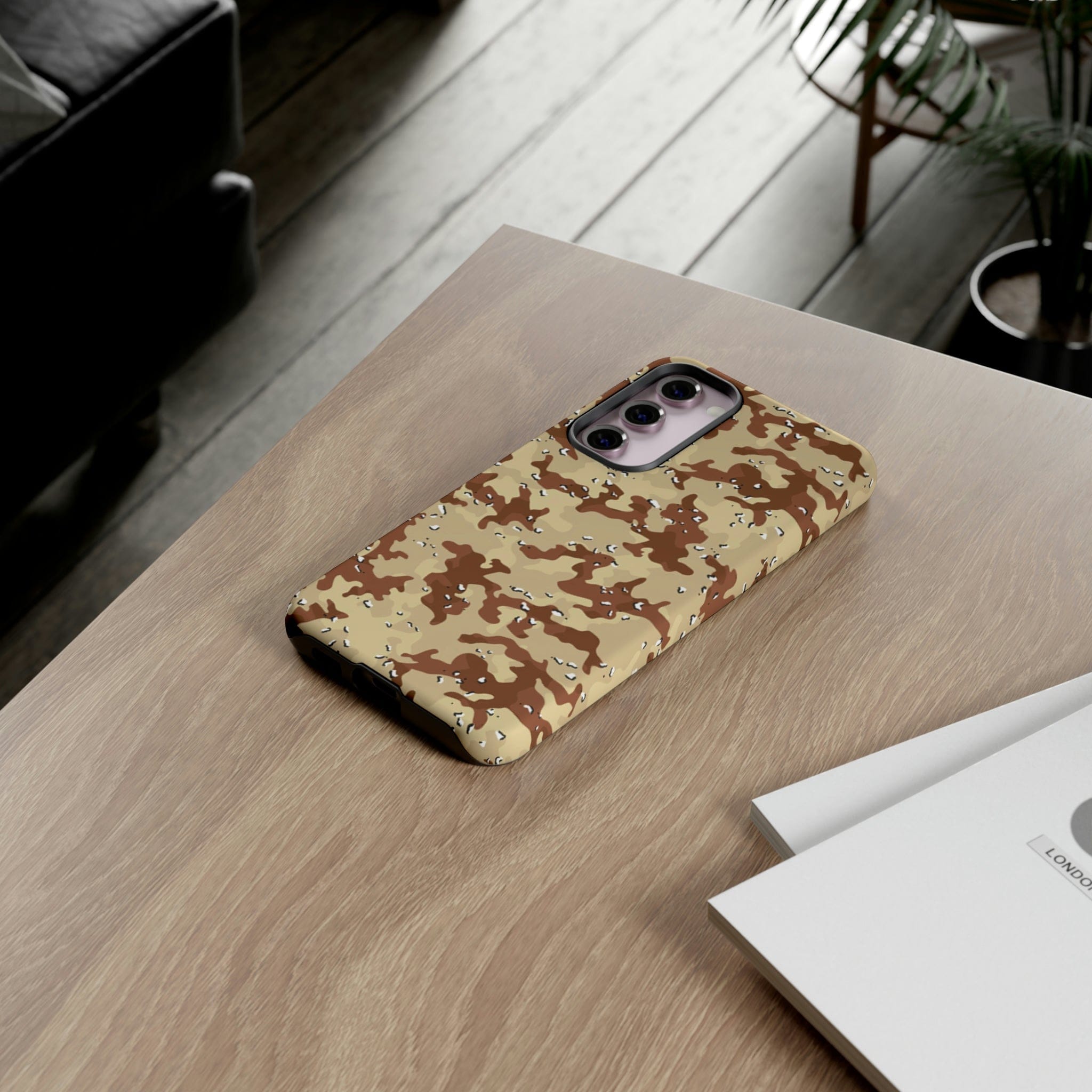 Samsung S23, S22, S21 Series Tough TitanGuard By Adreama® - Desert Camouflage