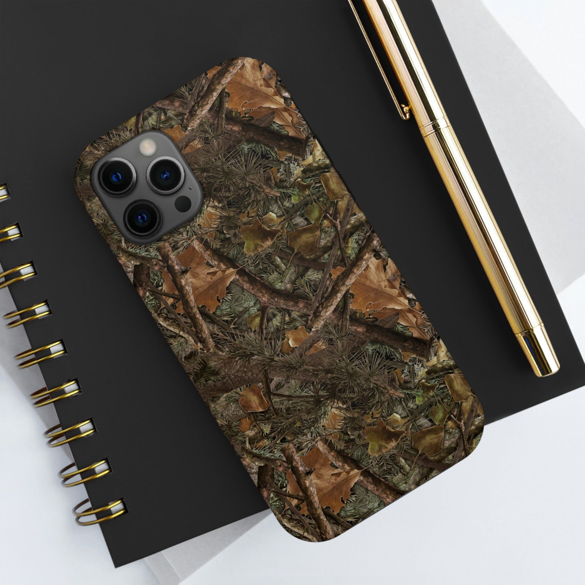 IPhone 14, 13, 12 Series Tough TitanGuard By Case-Mate® - Forest Camouflage