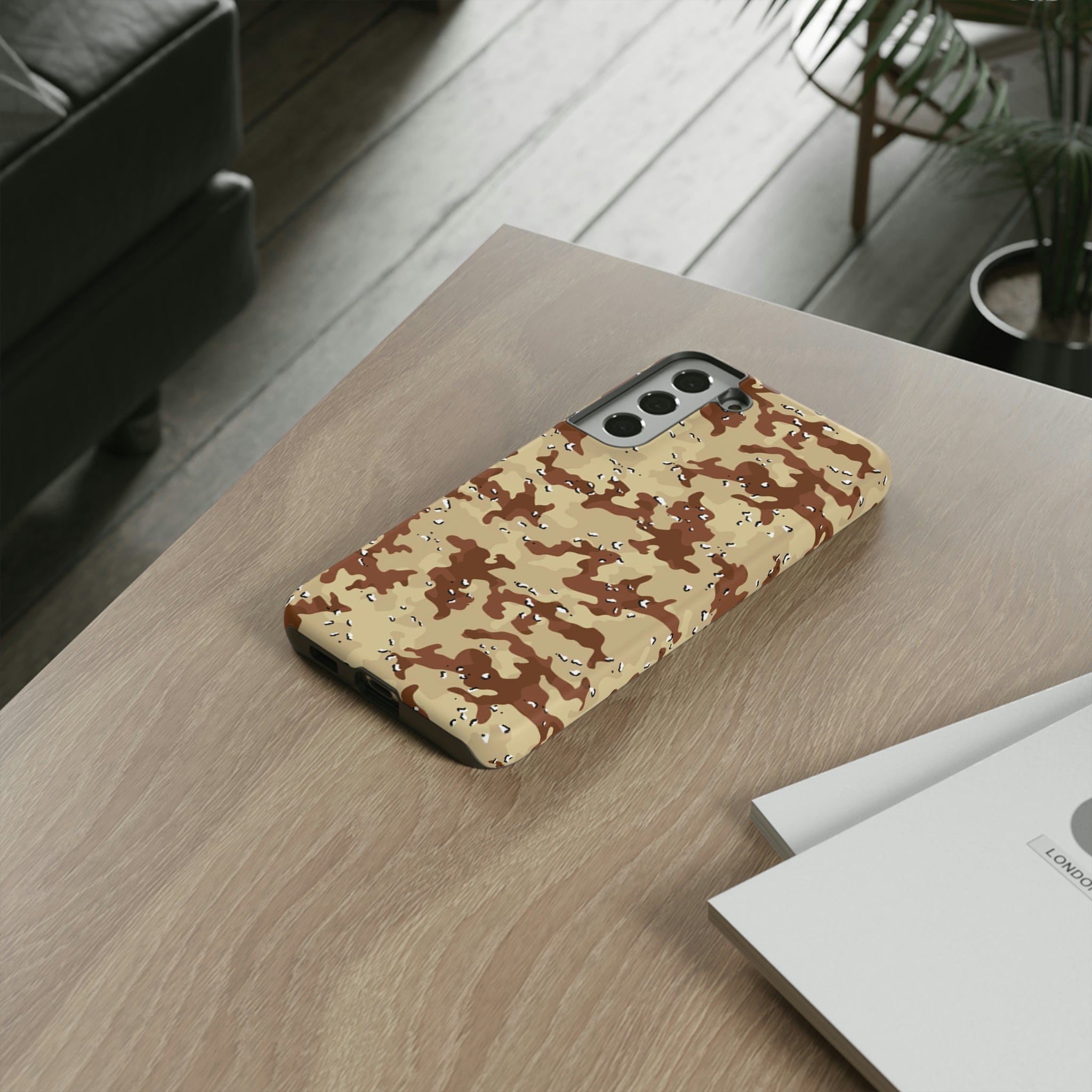 Samsung S23, S22, S21 Series Tough TitanGuard By Adreama® - Desert Camouflage