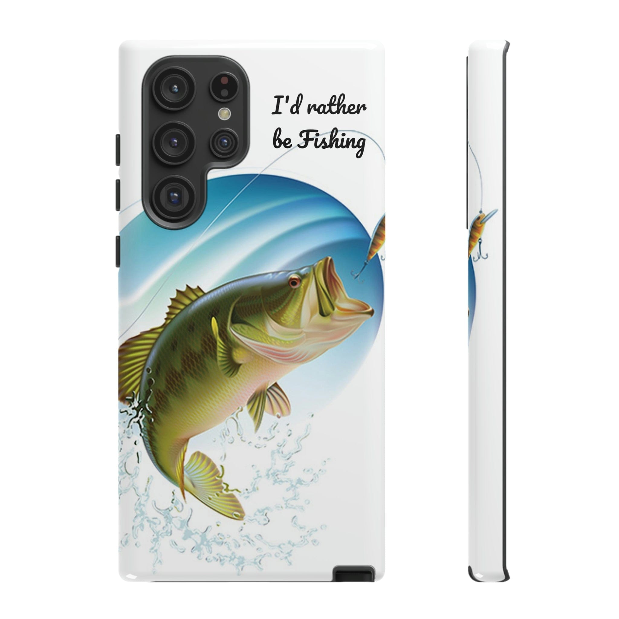 Samsung S21/ 22/ 23 Series Tough TitanGuard By Adreama® - I'd Rather Be Fishing