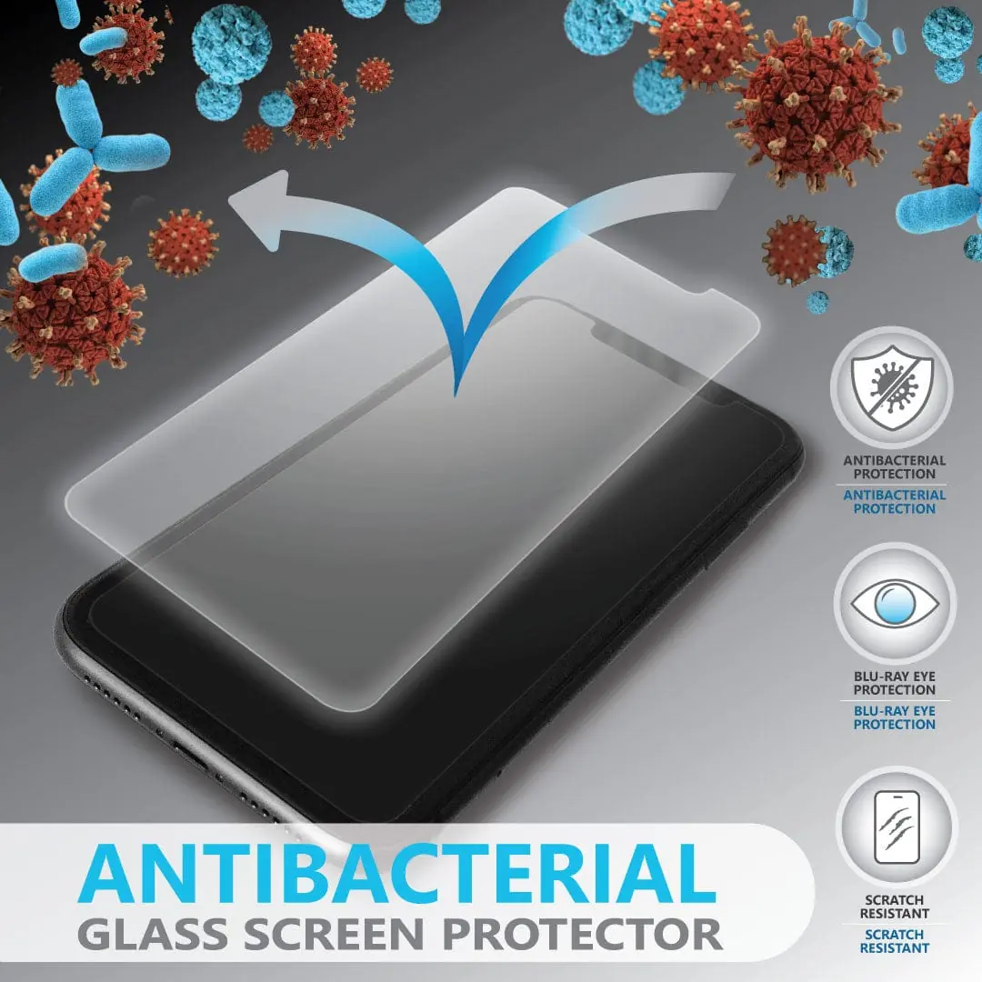 Antibacterial Screen Protector for iPhone 11 Pro / XS / X