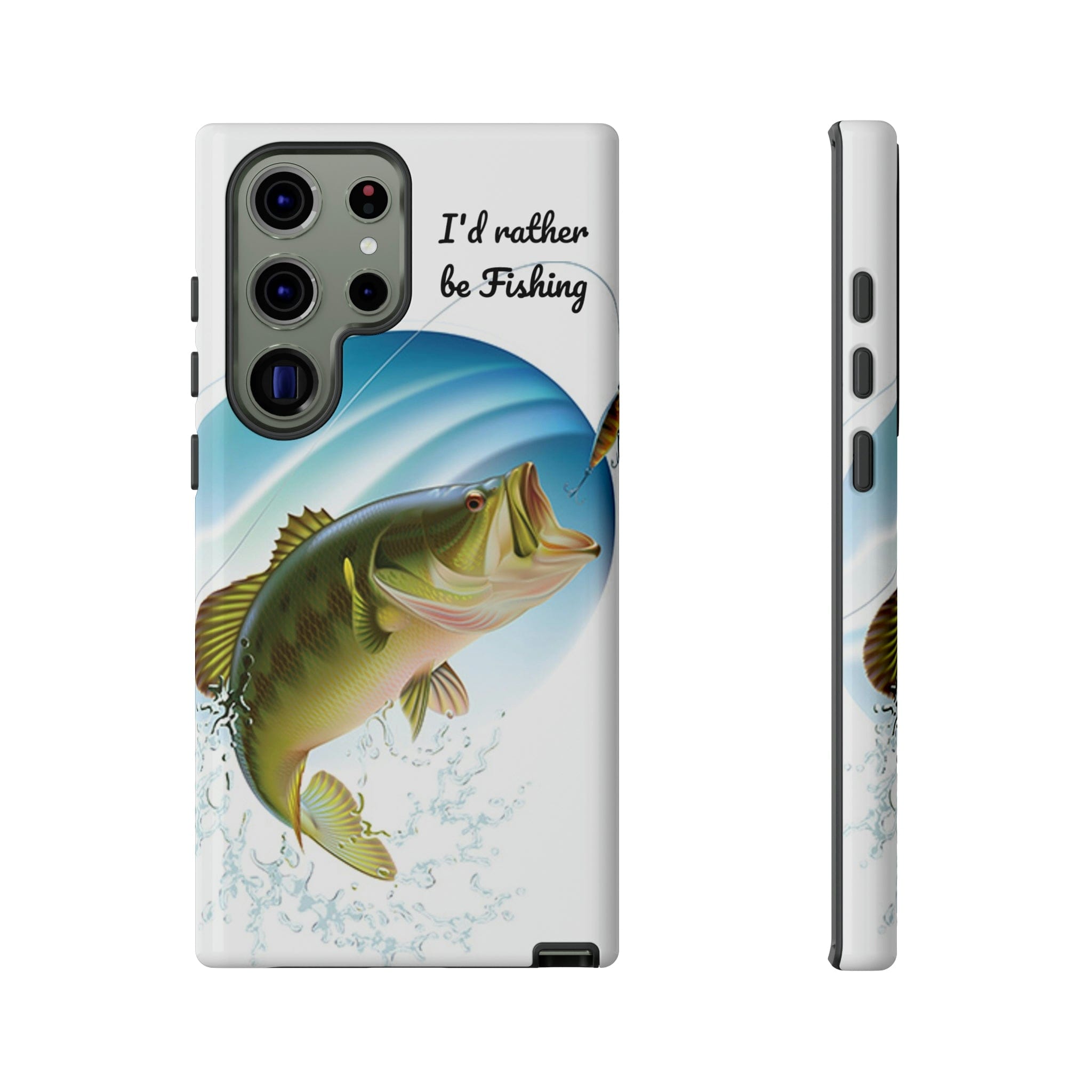 Samsung S23, S22, S21 Series Tough TitanGuard By Adreama® - I'd Rather Be Fishing