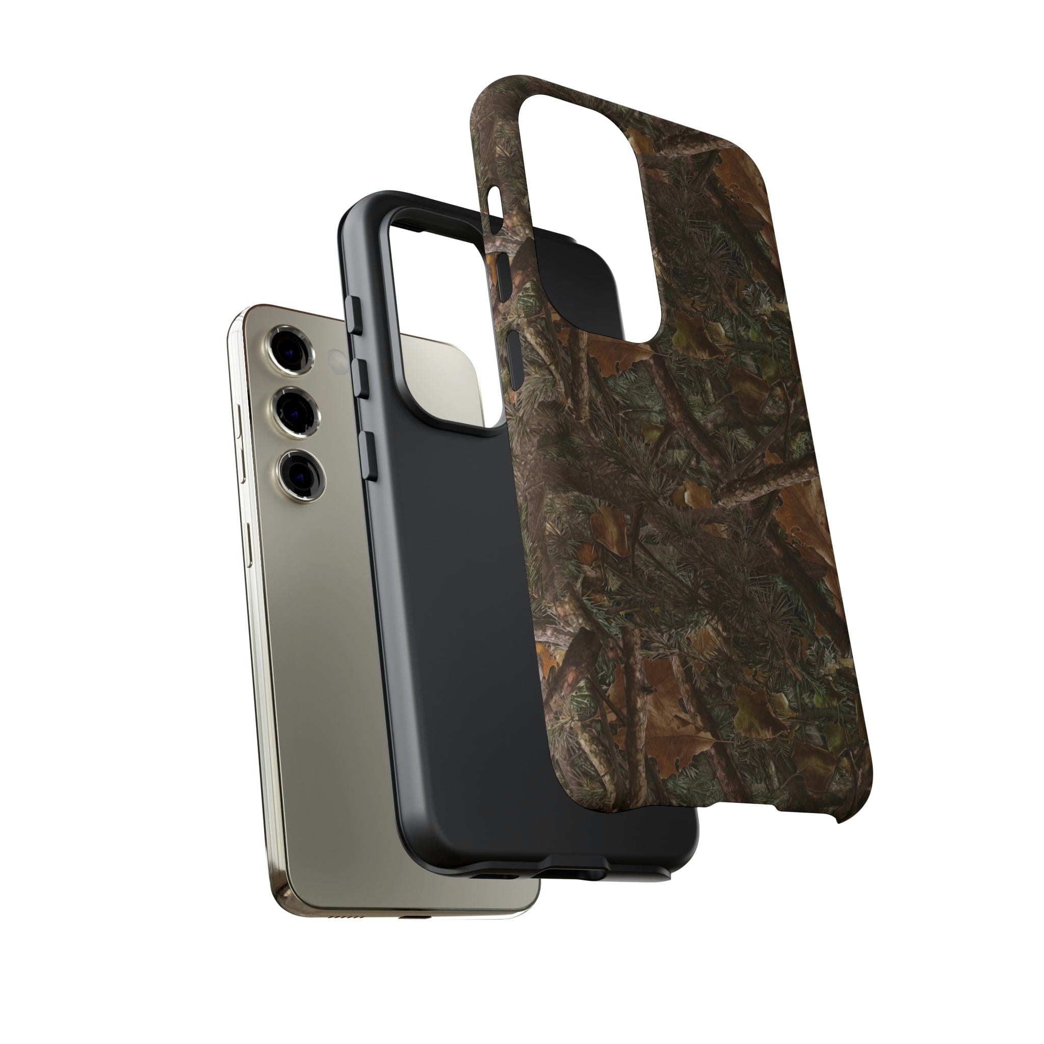 Samsung S23, S22, S21 Series Tough TitanGuard By Adreama® - Forest Camouflage