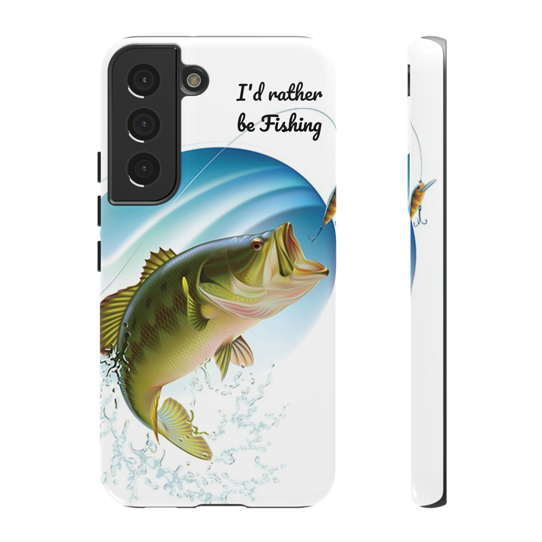 Samsung S23, S22, S21 Series Tough TitanGuard By Adreama® - I'd Rather Be Fishing