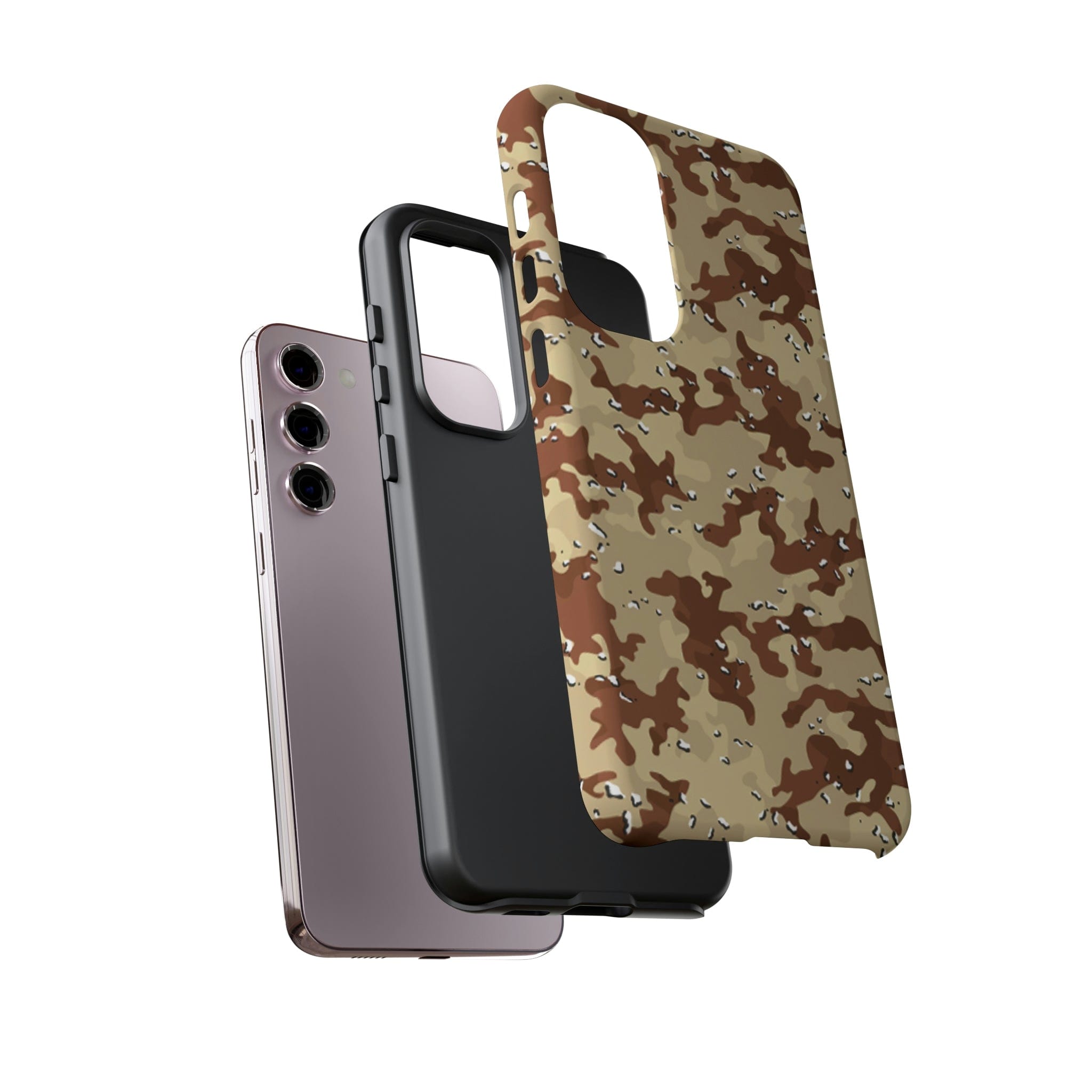 Samsung S23, S22, S21 Series Tough TitanGuard By Adreama® - Desert Camouflage