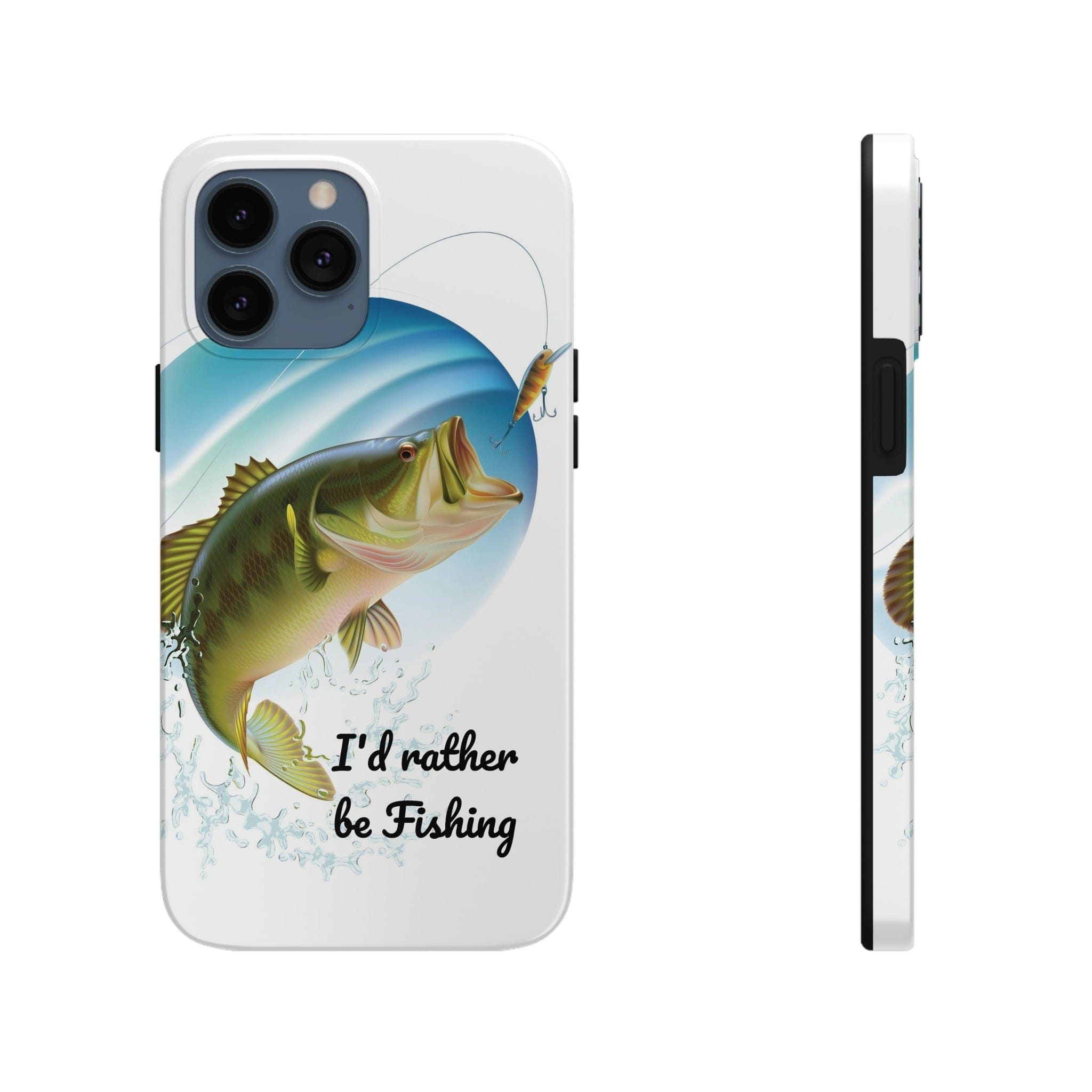 IPhone 14, 13, 12 Series Tough TitanGuard By Case-Mate® - I'd rather be Fishing