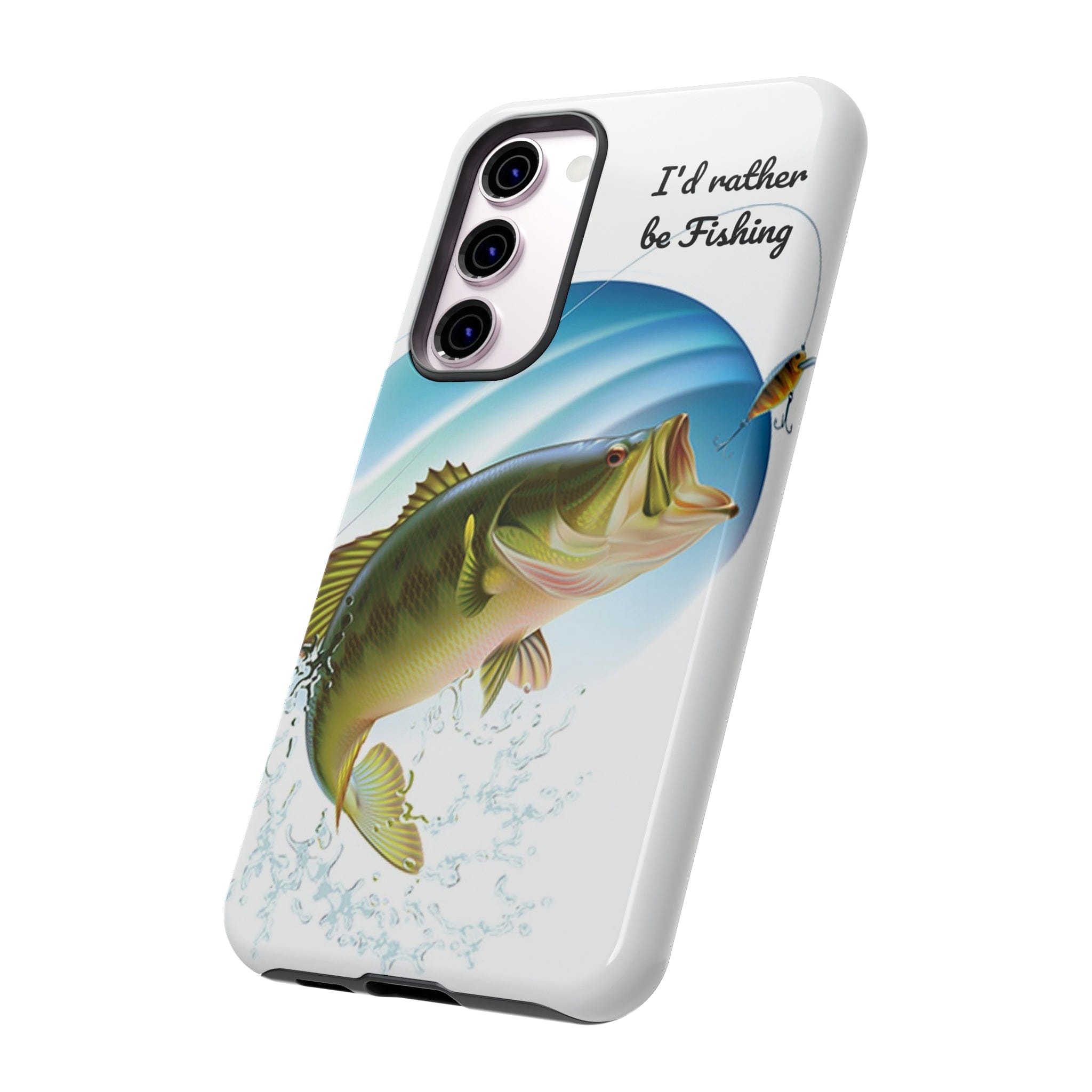 Samsung S23, S22, S21 Series Tough TitanGuard By Adreama® - I'd Rather Be Fishing