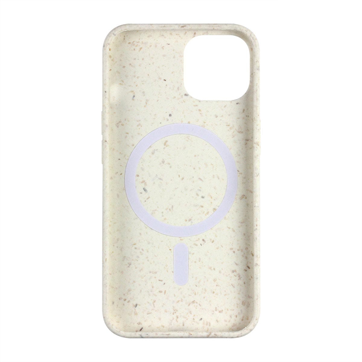 White Iphone 14 Biodegradable Shockproof  Case, Magsafe Compatible