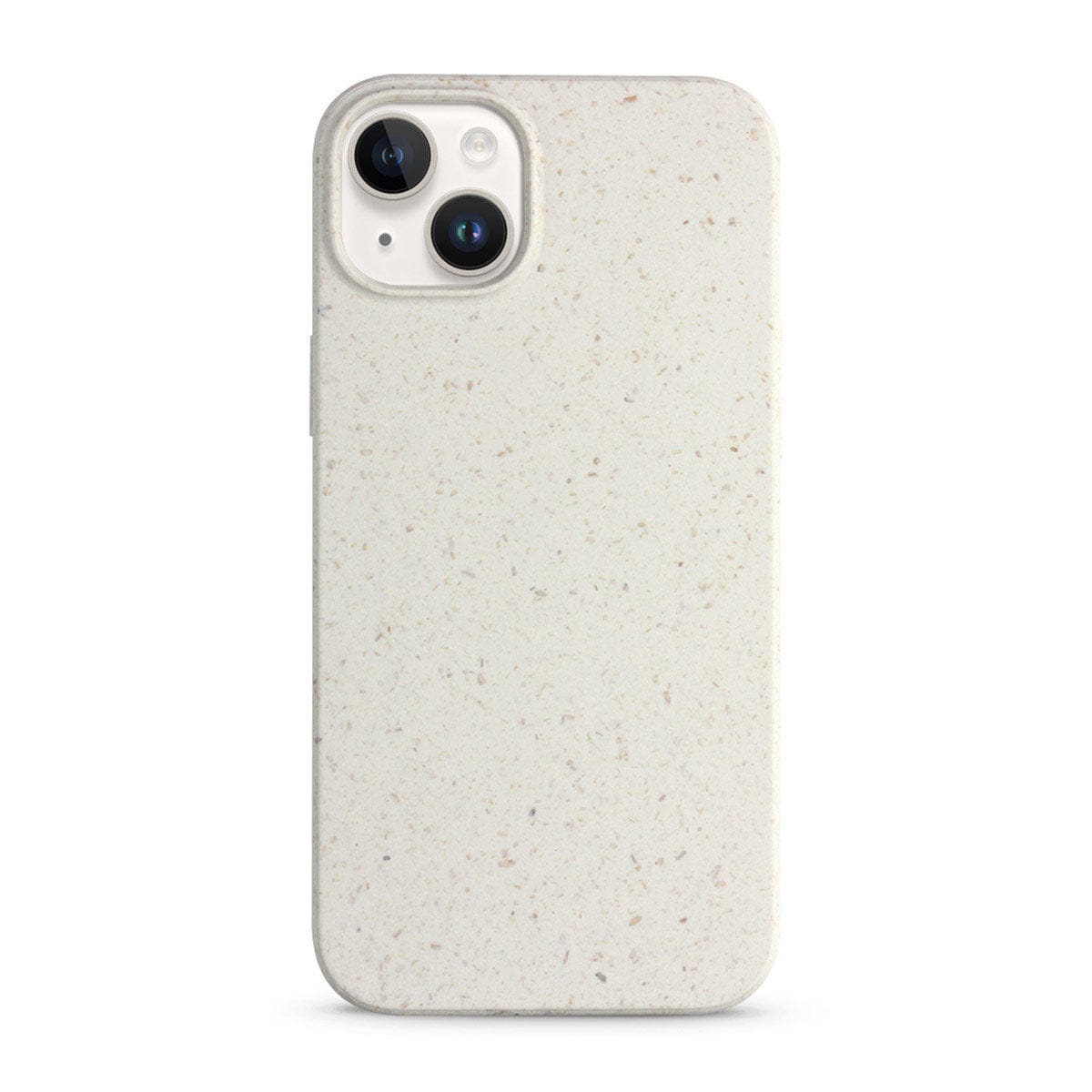 White Iphone 14 Plus Biodegradable Shockproof  Case, Magsafe Compatible