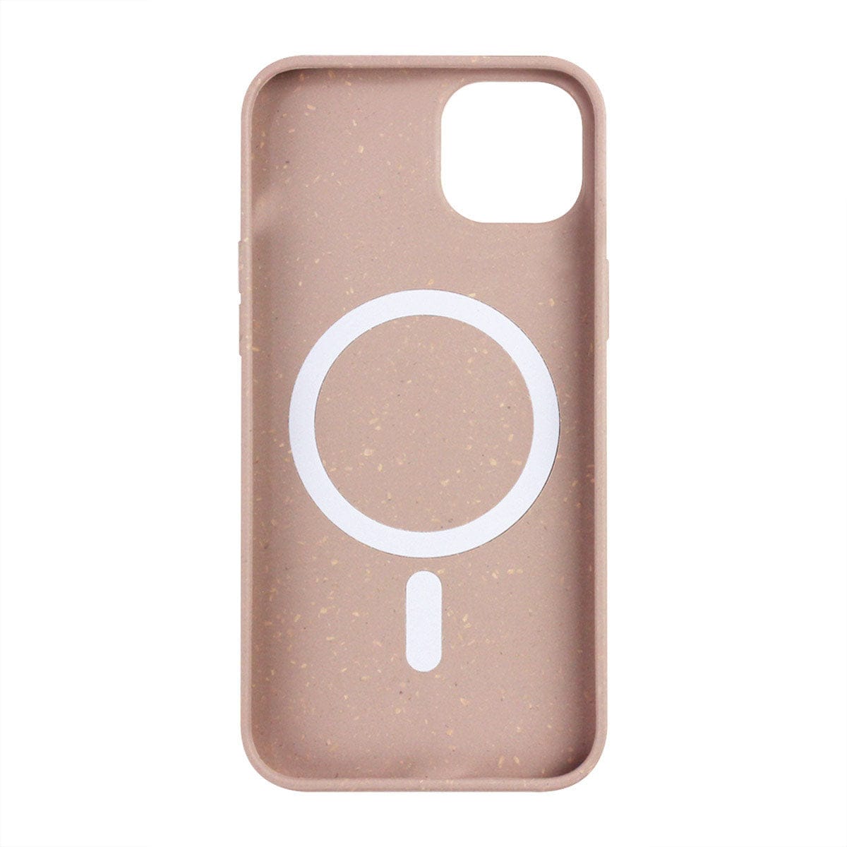 Taupe Iphone 14 Plus Biodegradable Shockproof  Case, Magsafe Compatible