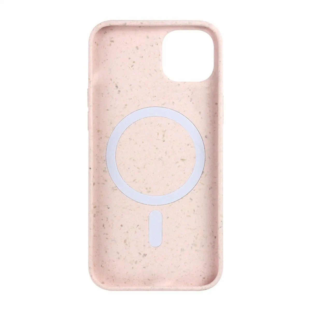 Pink Iphone 14 Plus Biodegradable Shockproof  Case, Magsafe Compatible
