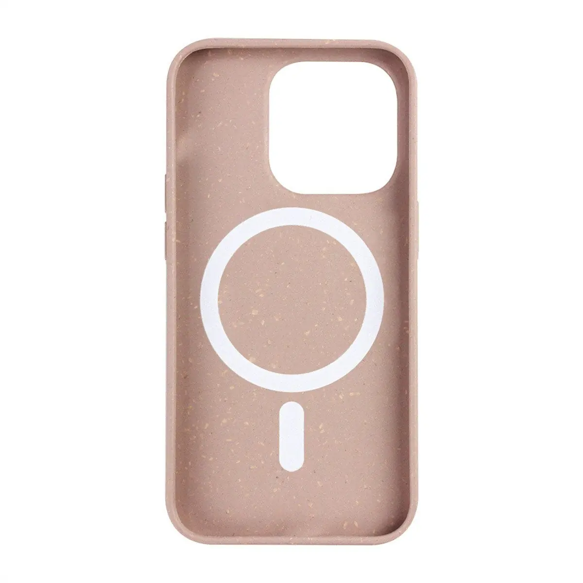 Taupe Iphone 14 Pro Biodegradable Shockproof  Case, Magsafe Compatible