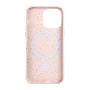 Pink Iphone 14 Pro Max Biodegradable Shockproof  Case, Magsafe Compatible