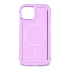 Lilac Iphone 14 Plus Eco-Friendly Rugged Phone Case, MagSafe Compatible