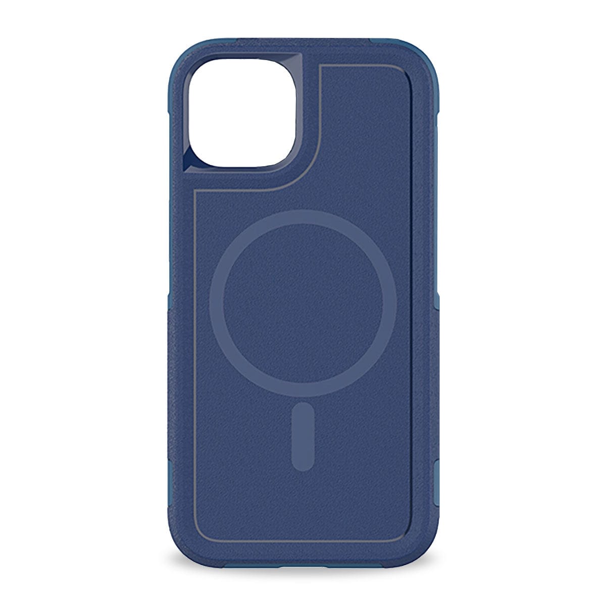 Blue Iphone 14 Plus Eco-Friendly Rugged Phone Case, MagSafe Compatible