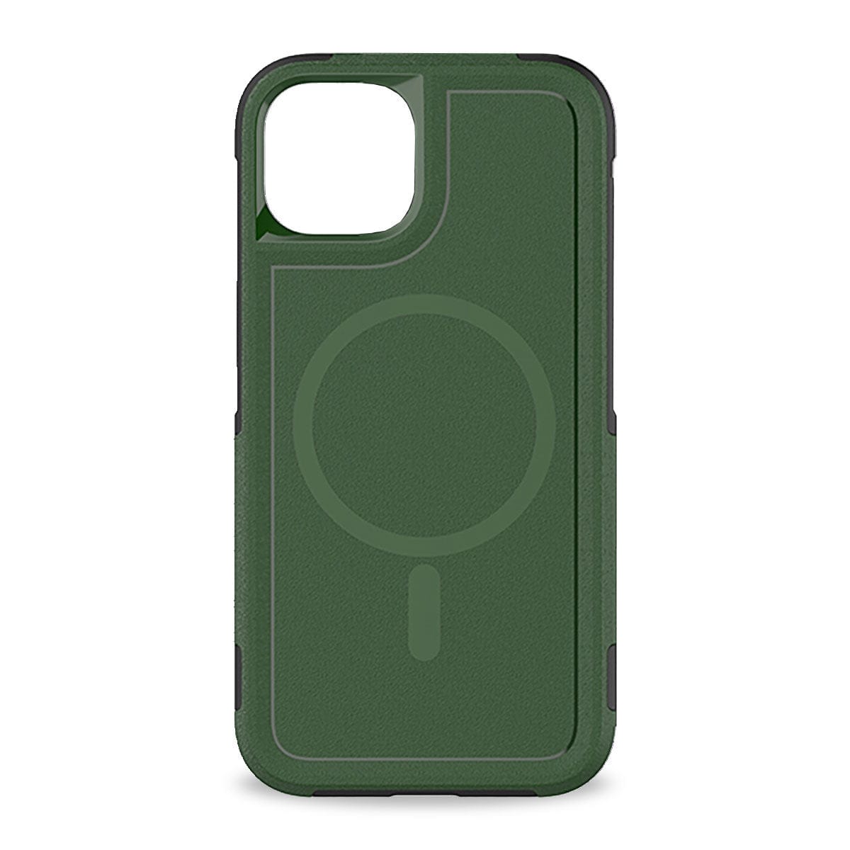 Army Green Iphone 14 Eco-Friendly Rugged Phone Case, MagSafe Compatible