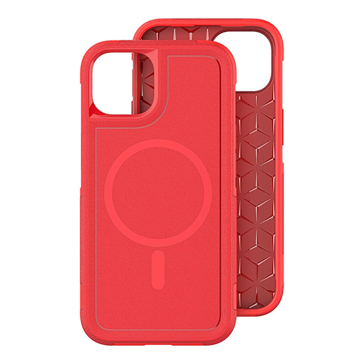 Red Iphone 14 Pro Max Eco-Friendly Rugged Phone Case, MagSafe Compatible