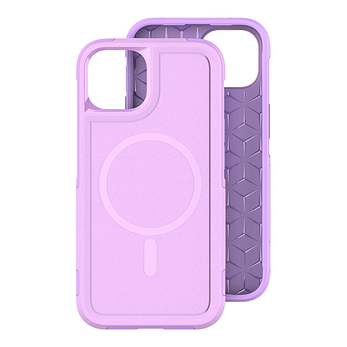 Lilac Iphone 14 Plus Eco-Friendly Rugged Phone Case, MagSafe Compatible