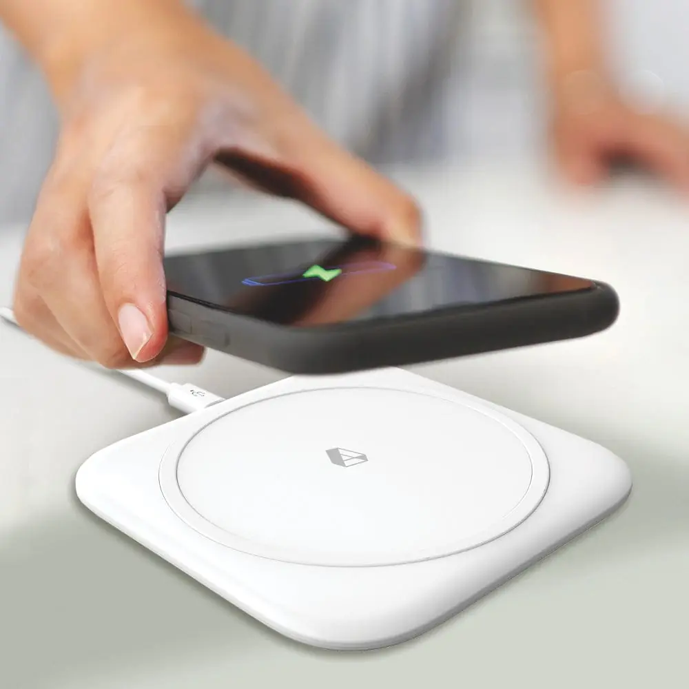  The Adreama Wireless Charging Pad enables you to charge your device without removing its case, ensuring a hassle-free and seamless charging experience.