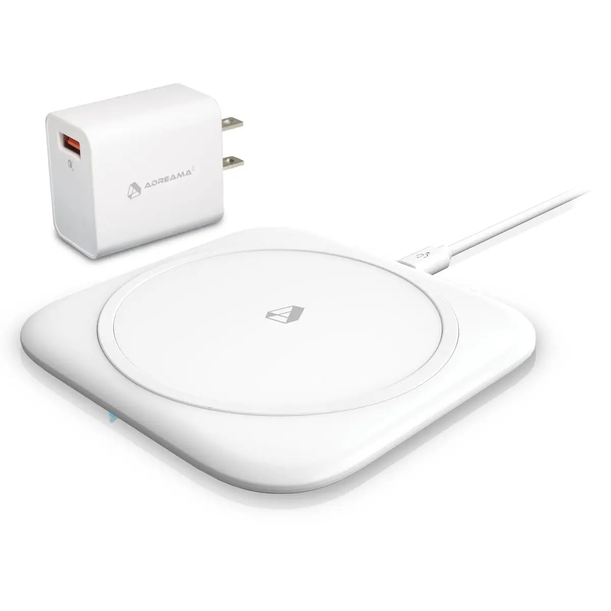 Adreama Wireless Charging Pad comes with an 18W Wall Charger included for an unbeatable value compared to other charging solutions.
